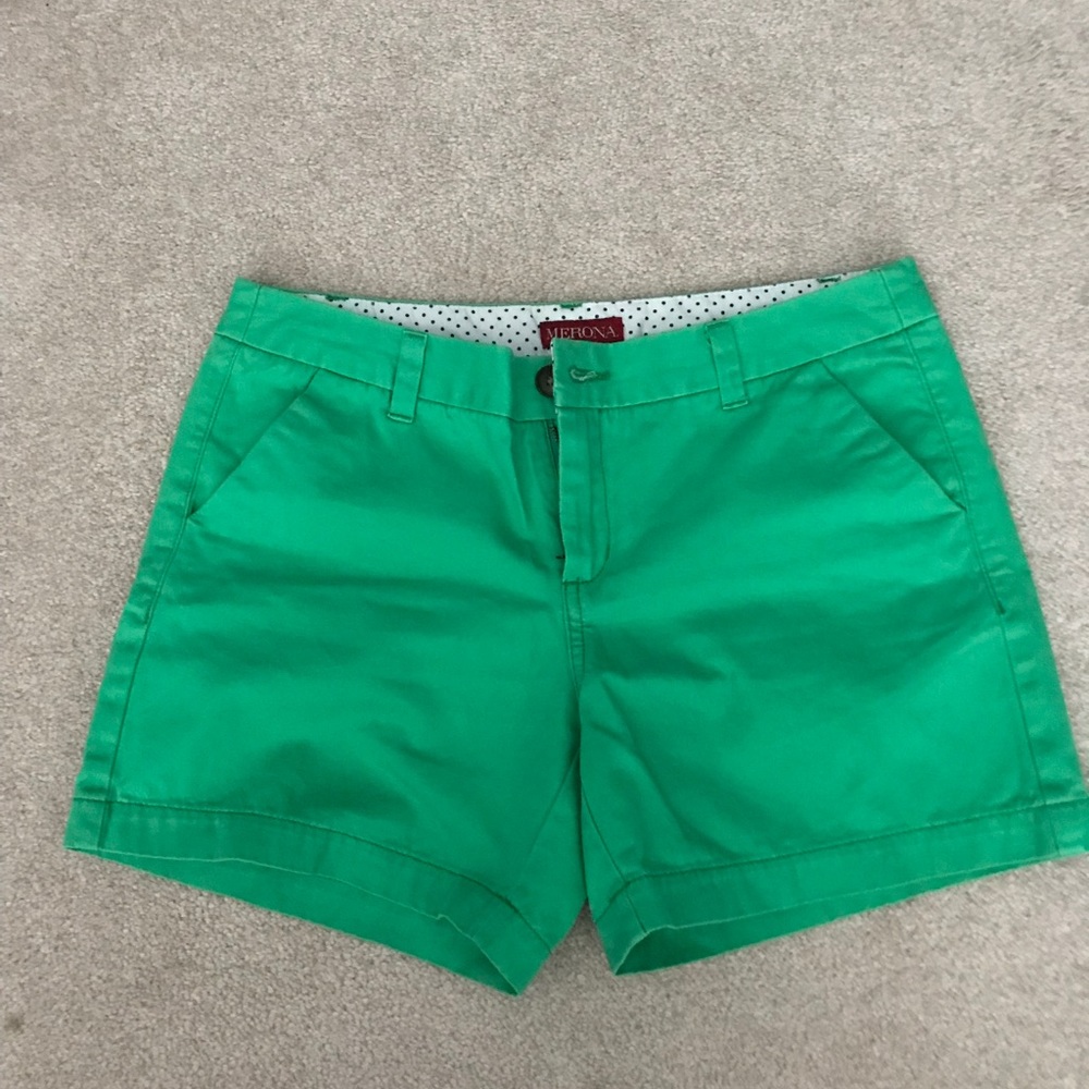 Merona Kelly Green Chino shorts